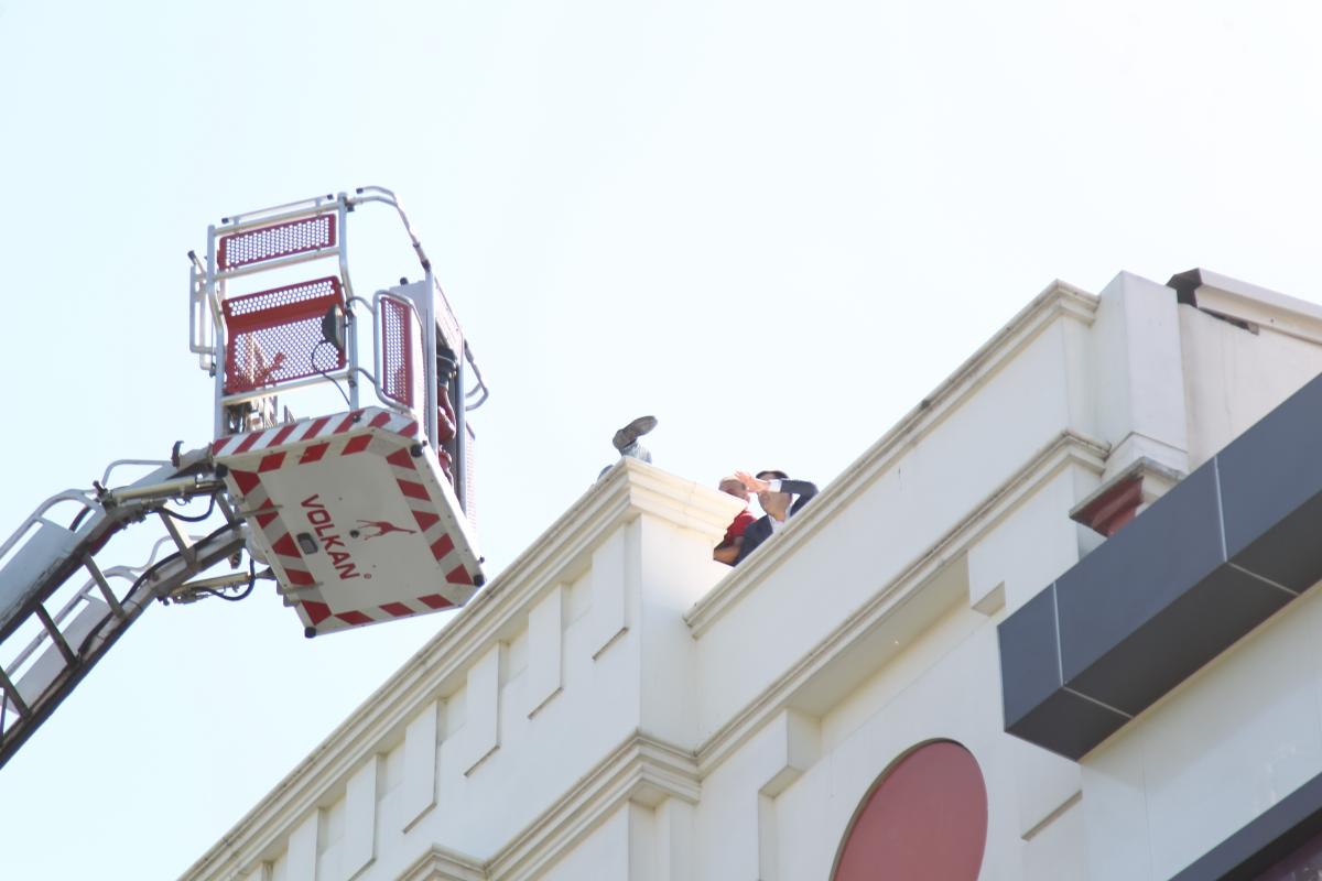 Konya'da kızını göremeyince intihar etmek istedi