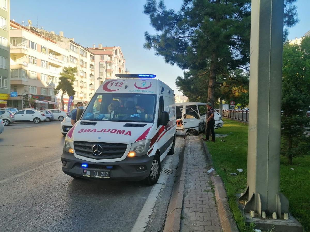 Kayseri'de sağlık çalışanının 'Türk bayrağı' hassasiyeti