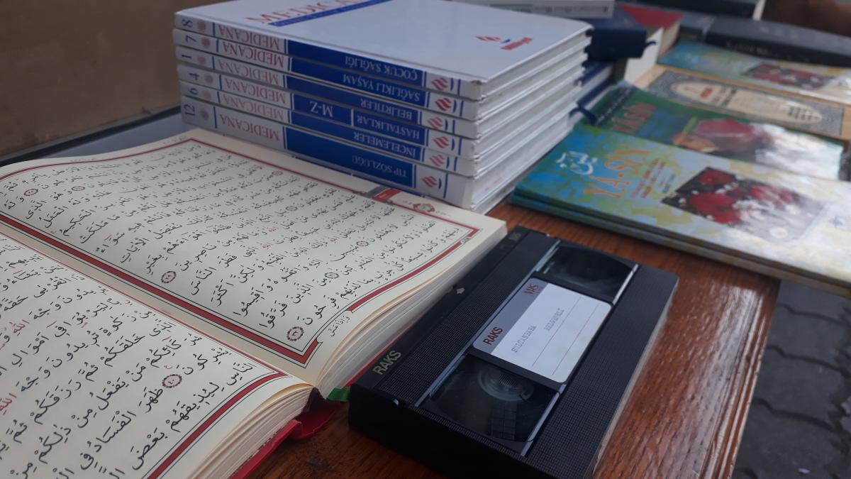 Samsun’da Kur'an ve dini kitaplar çöpe atıldı