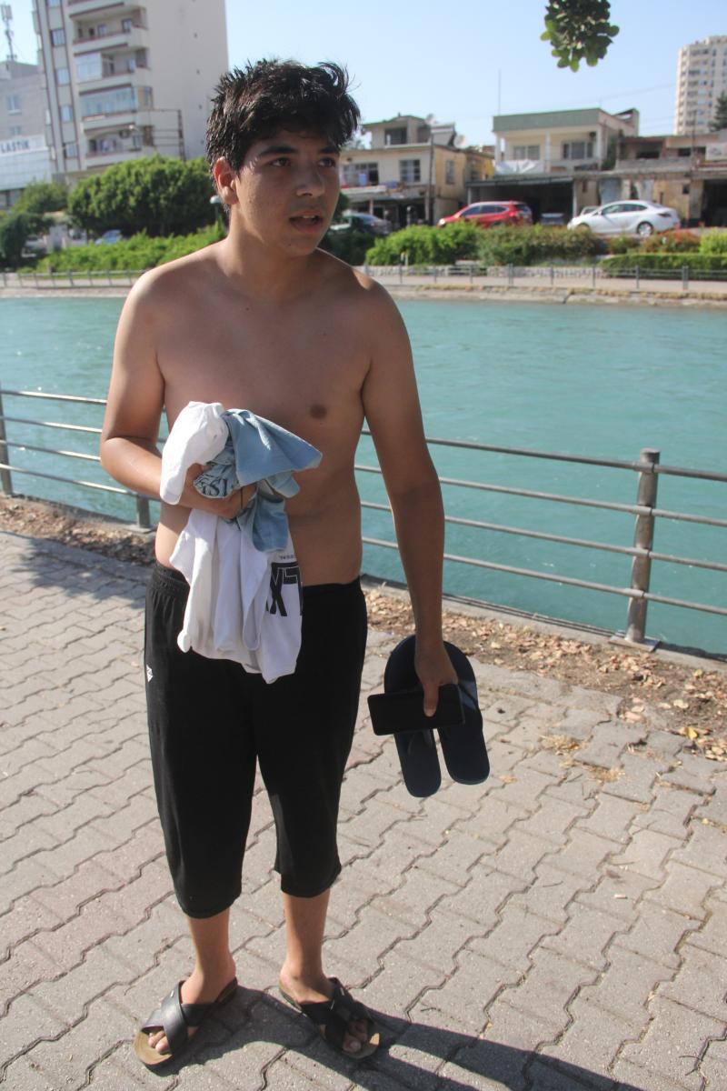 Adanalı kebapçı, iki çocuğu boğulmaktan kurtardı