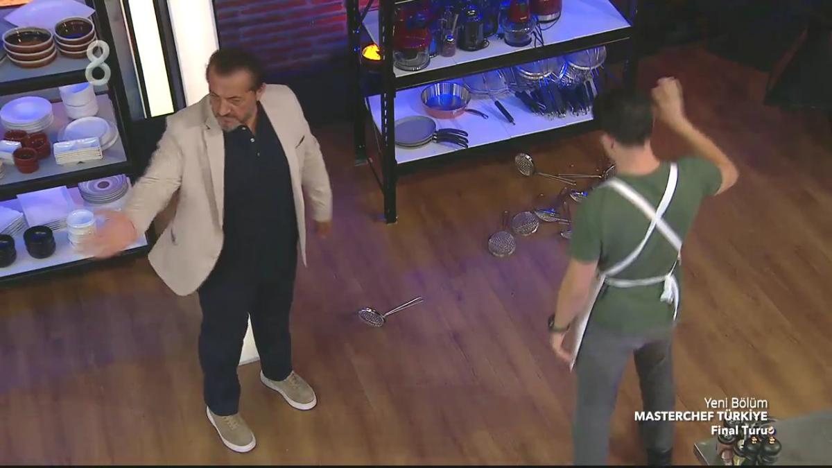 MasterChef Türkiye'de Mehmet Şef çileden çıktı