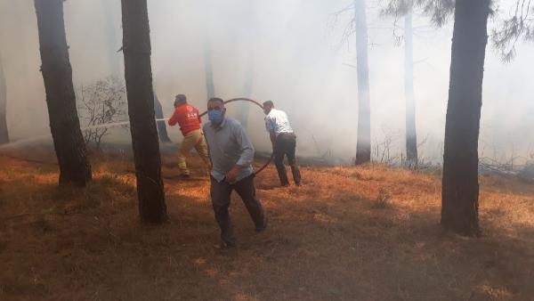 Aydos Ormanı'ndaki yangın kontrol altına alındı