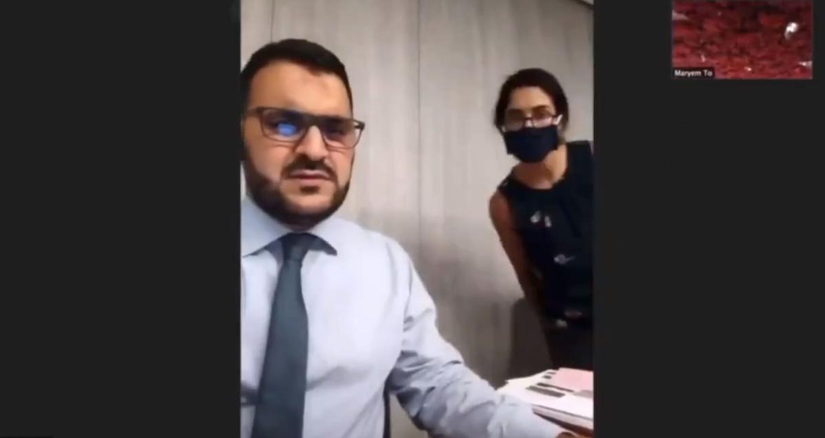 Lübnan'daki patlama, BBC muhabirinin röportajına yansıdı