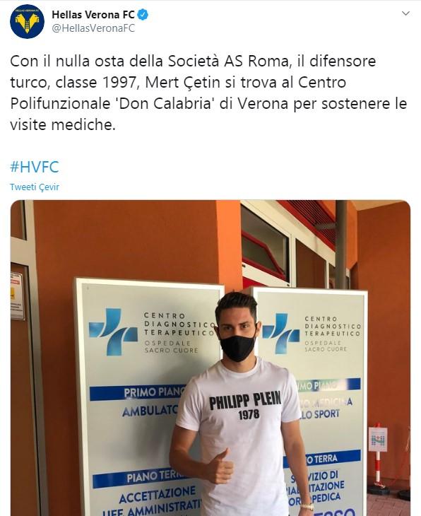 Mert Çetin, Verona'da