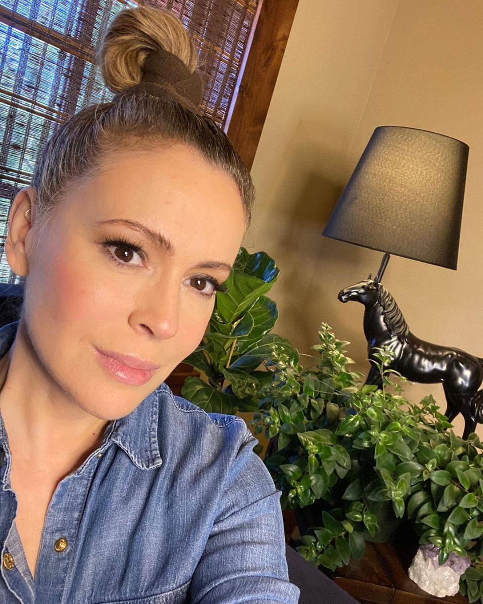 Alyssa Milano: Öleceğim sandım