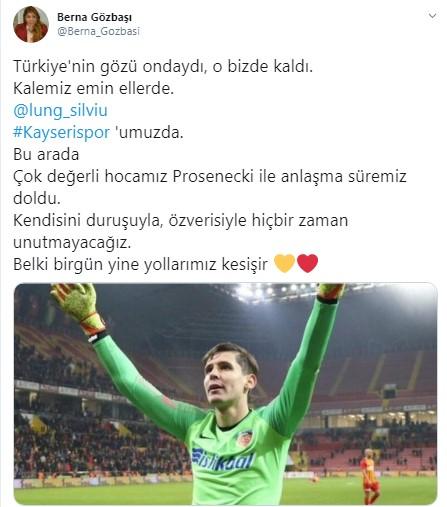 Kayserispor Robert Prosinecki ile yollarını ayırdı