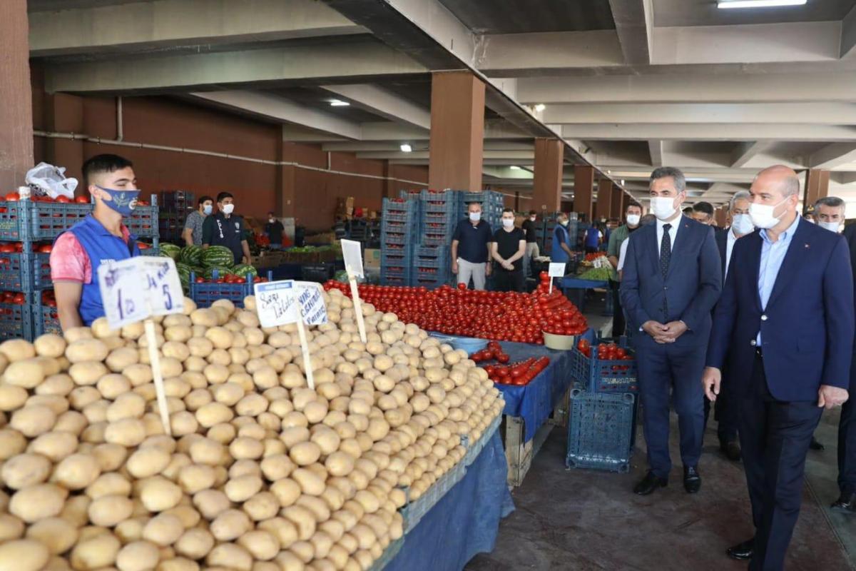 Süleyman Soylu, bakanlığa otobüsle gitti