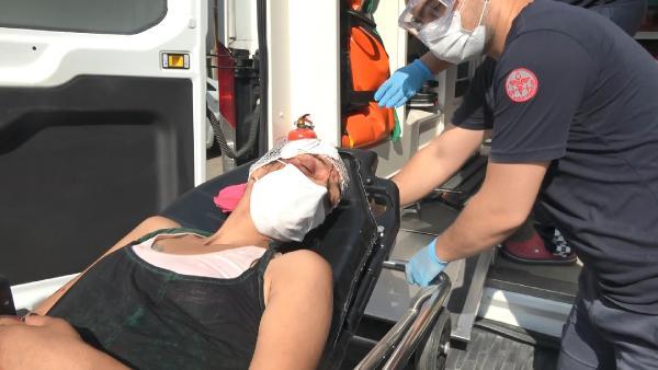 Bursa'da sevgilisinden şiddet gören kadın bankaya sığındı