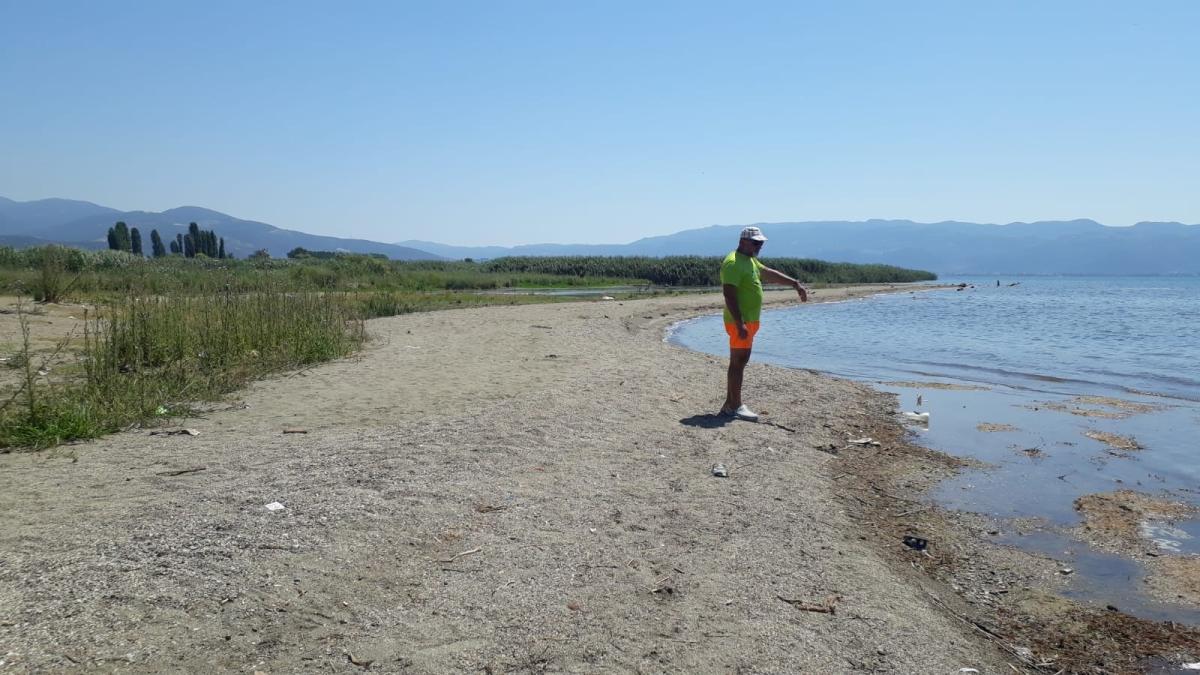 İznik Gölü bu yıl da 20 metre çekildi