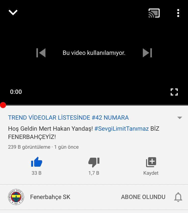 Mert Hakan Yandaş videosuna yayıncı kuruluş engeli