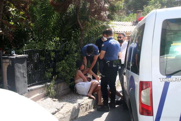 Sevgilisi tarafından darbedildi, polislere direndi