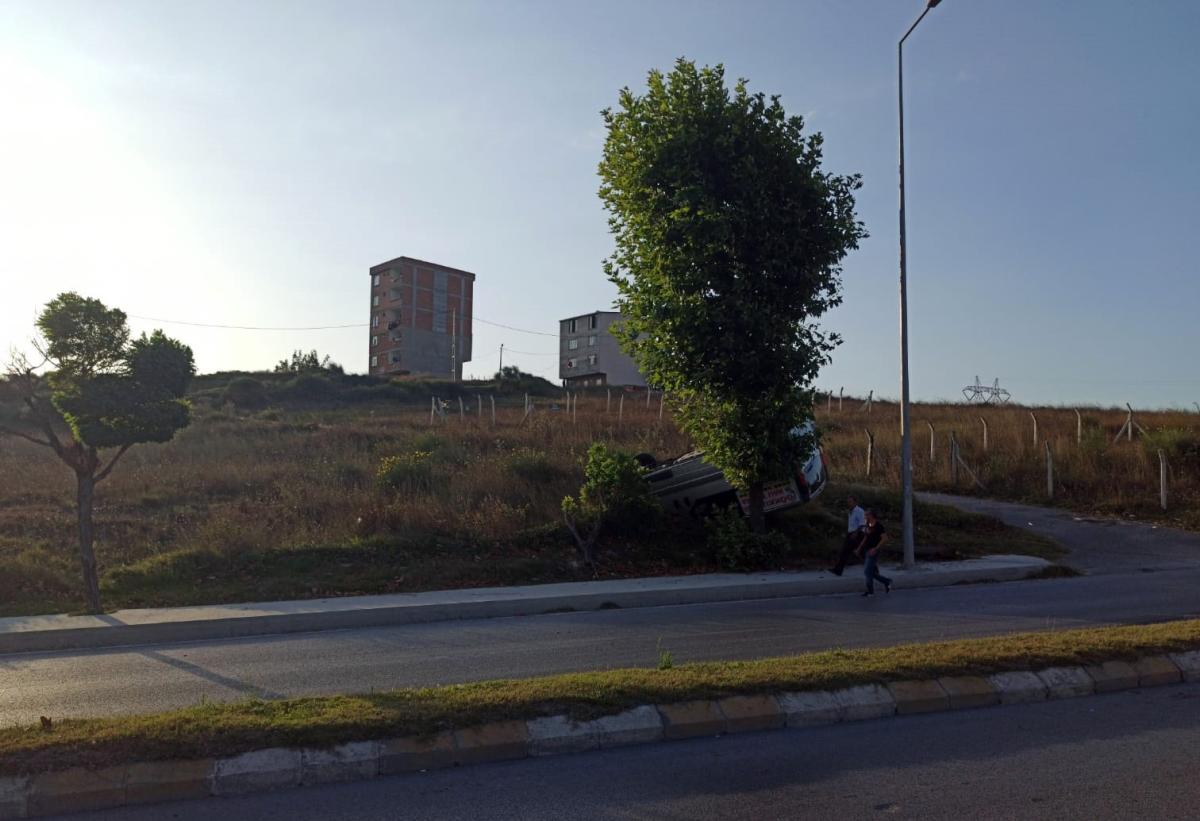 İstanbul'da panelvan araç takla attı: 1 yaralı