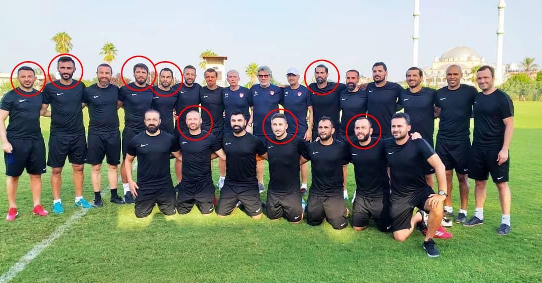 Eski futbolcular antrenörlük kursuna başladı