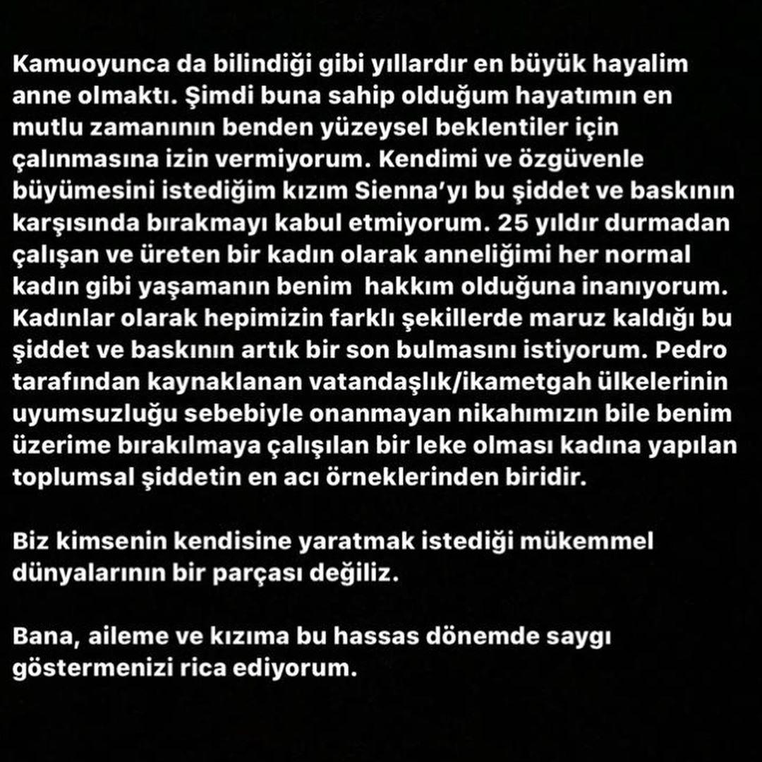 Tülin Şahin, Portekizli eşinden ayrıldı