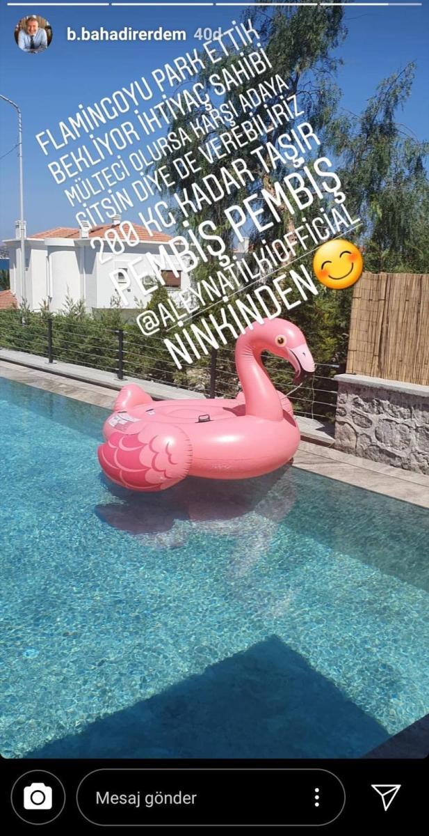 Bahadır Erdem mültecilerle dalga geçti, tepkiler büyüdü