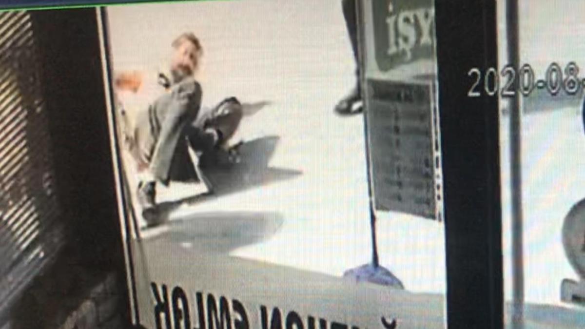 Denizli'de aranan zanlı, polis memurunun ayağını kırdı