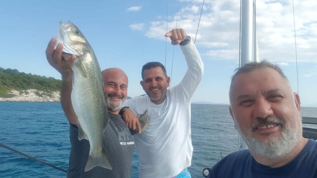 Fatih Portakal'ın tekne keyfi