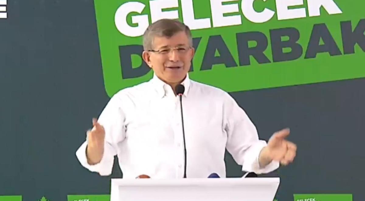 Ahmet Davutoğlu, Diyarbakır'da iddialı konuştu