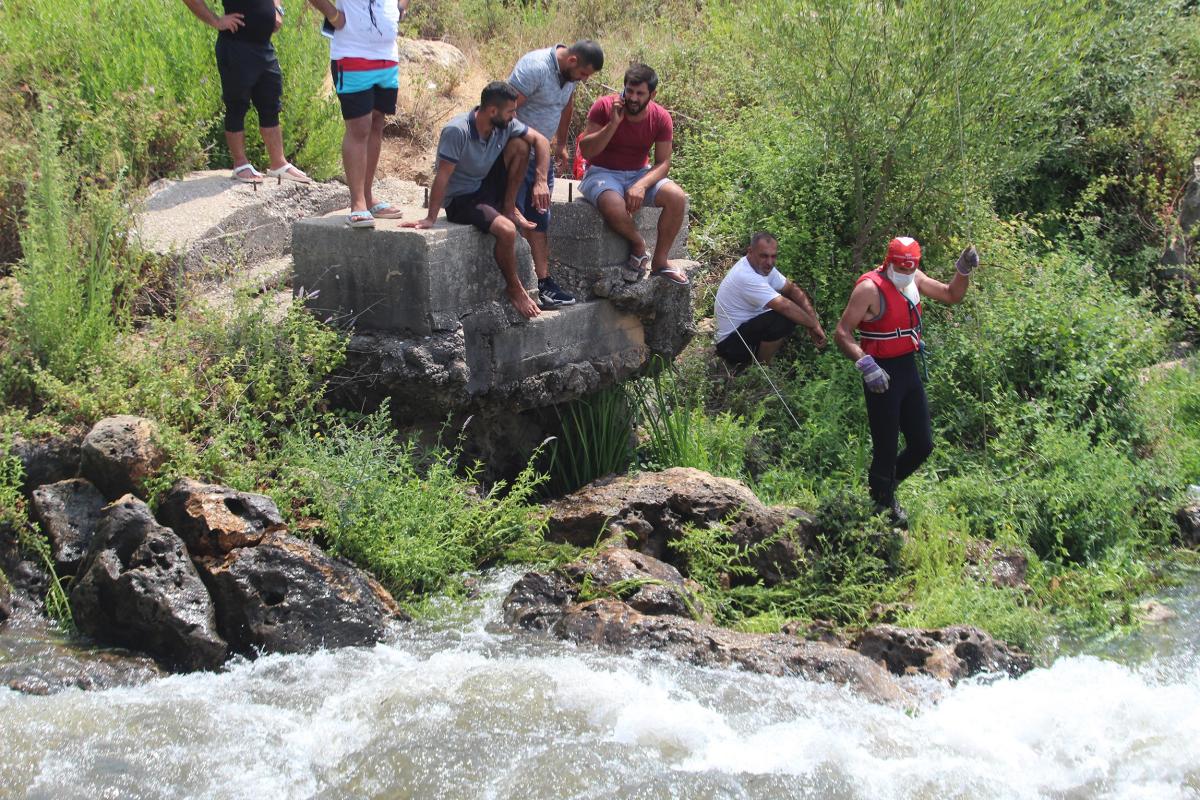Antalya’da kanalda kaybolan genci arama çalışmaları