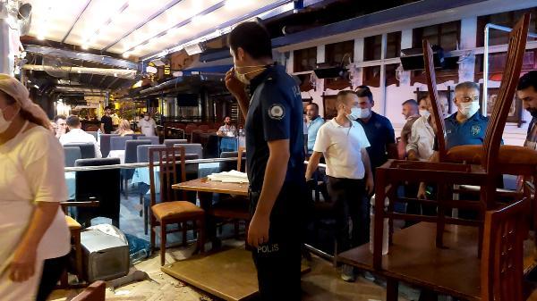 Bursa'da eğlence mekanında yumruklu kavga