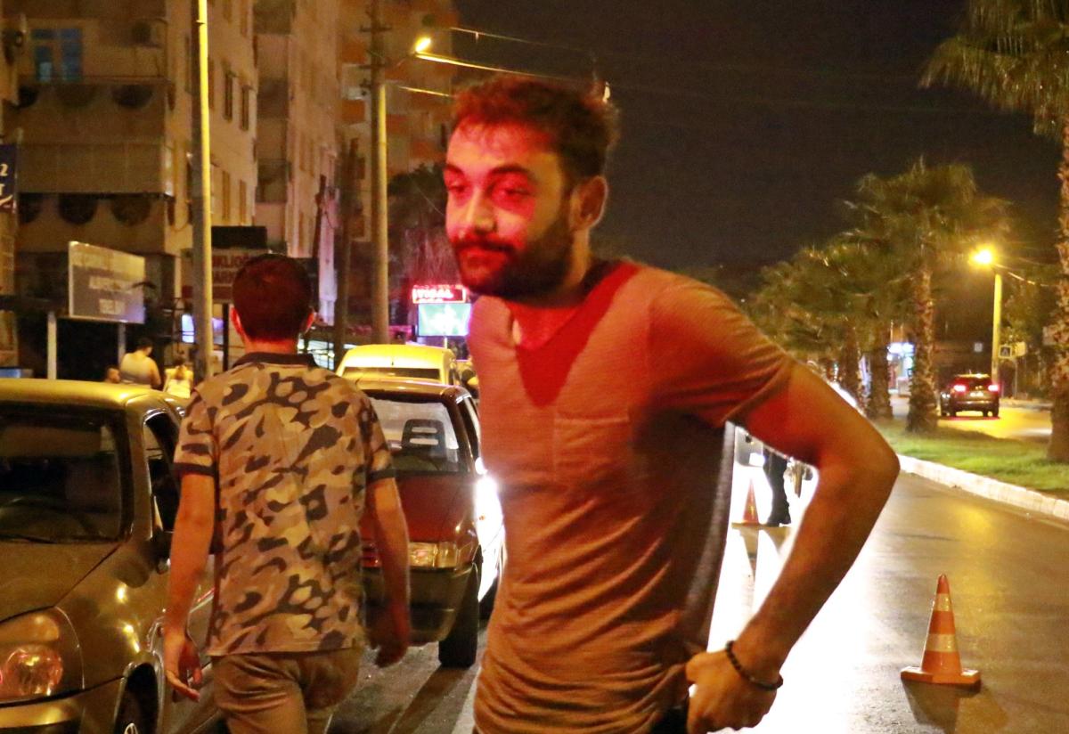 Antalya'da sürücülere alkol denetiminde ilginç diyalog