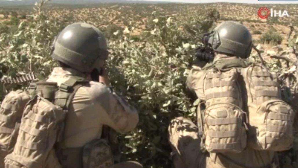 Mardin'in Derik kırsalında 2 terörist öldürüldü