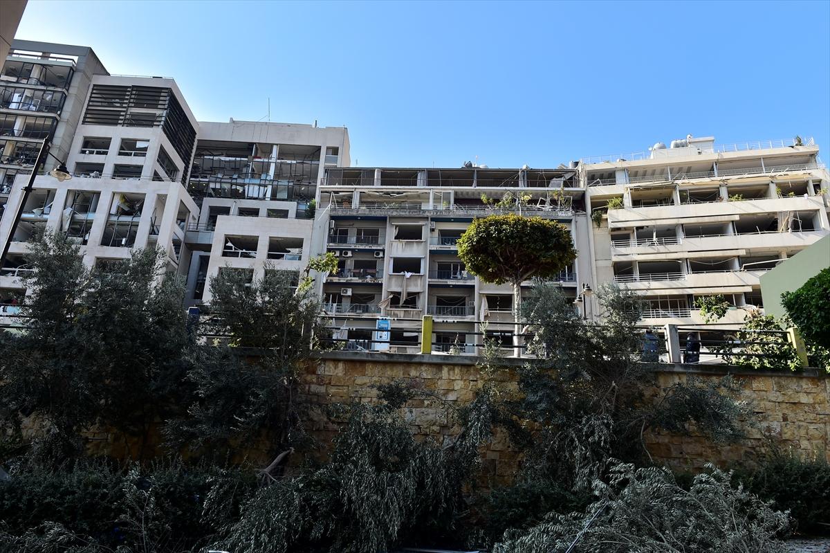 Lübnan'daki patlamanın yol açtığı yıkım