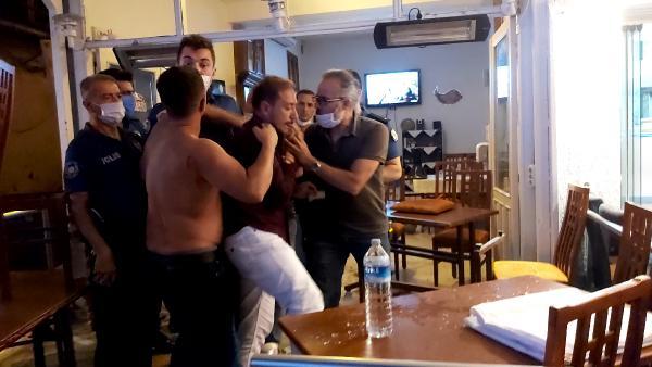 Bursa'da eğlence mekanında yumruklu kavga