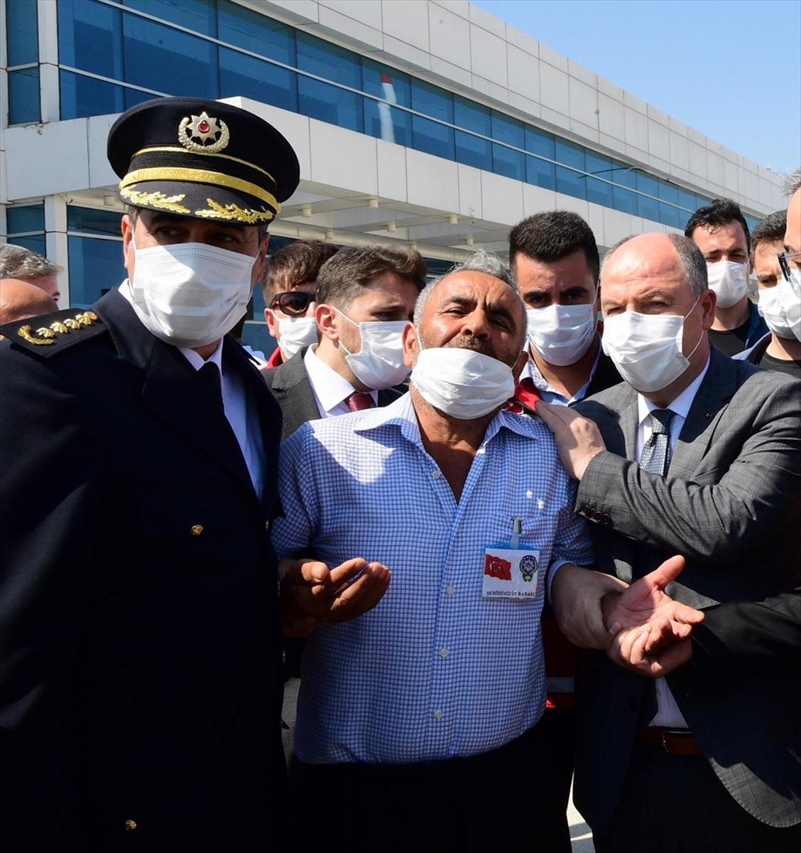 Şehit Osman Gül'ün cenazesi Kahramanmaraş'a getirildi