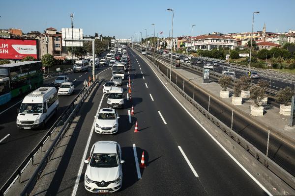 Haliç Köprüsü'nde trafik yoğunluğu
