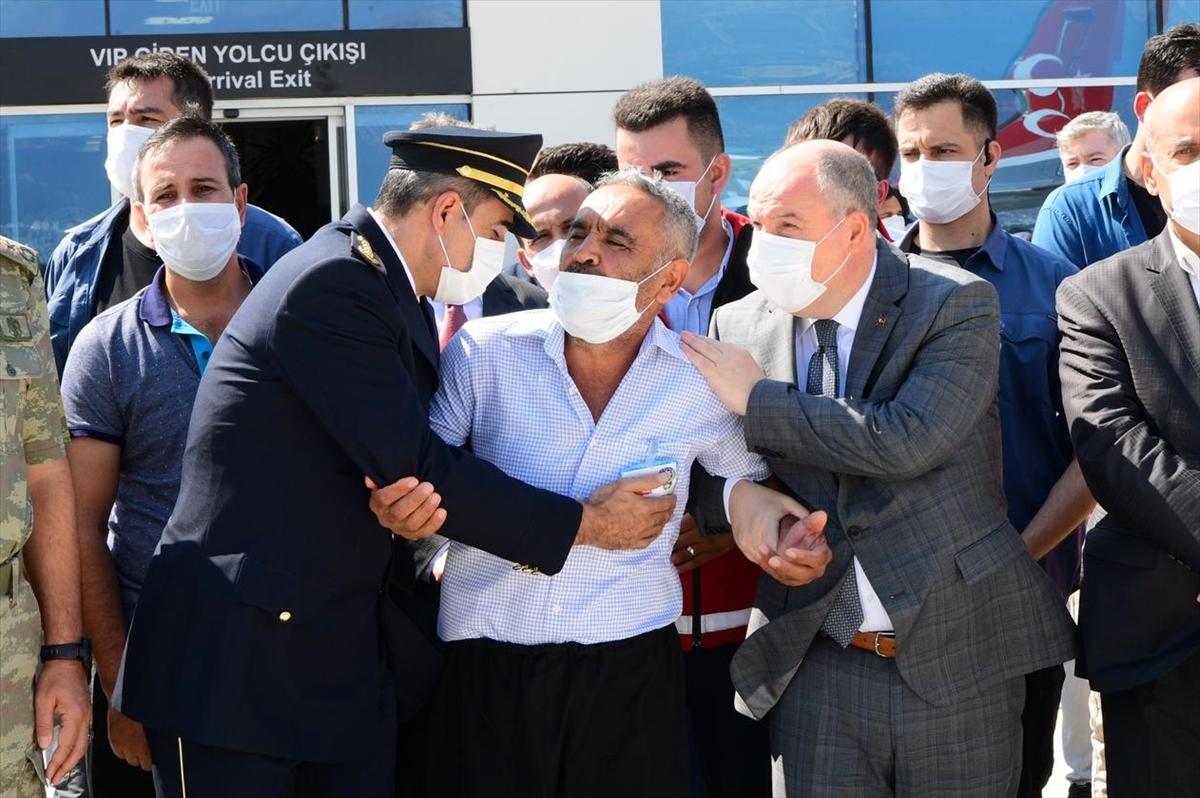 Şehit Osman Gül'ün cenazesi Kahramanmaraş'a getirildi