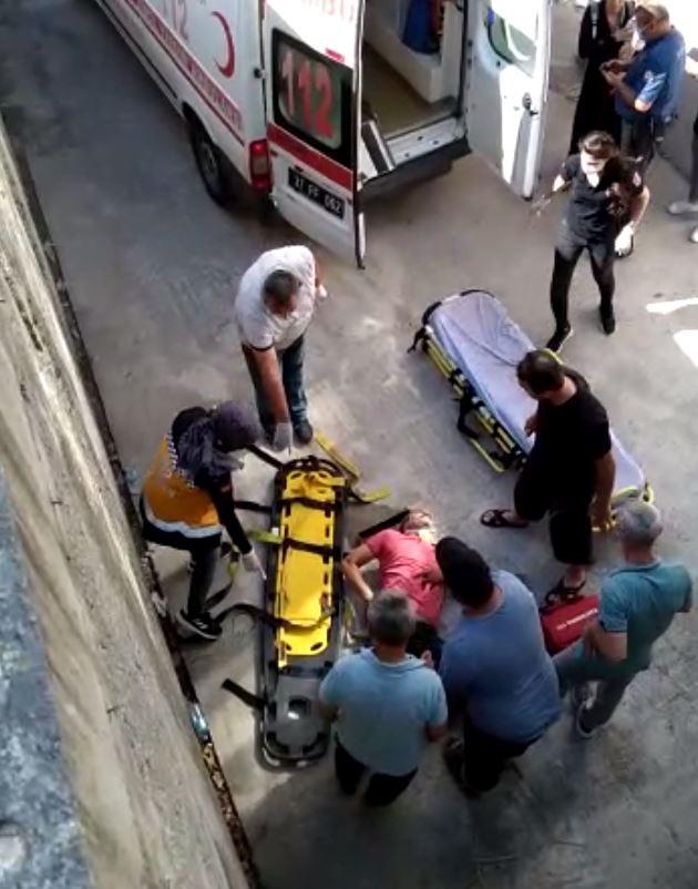 Kastamonu'da motosiklet sürücüsü beton zemine çakıldı