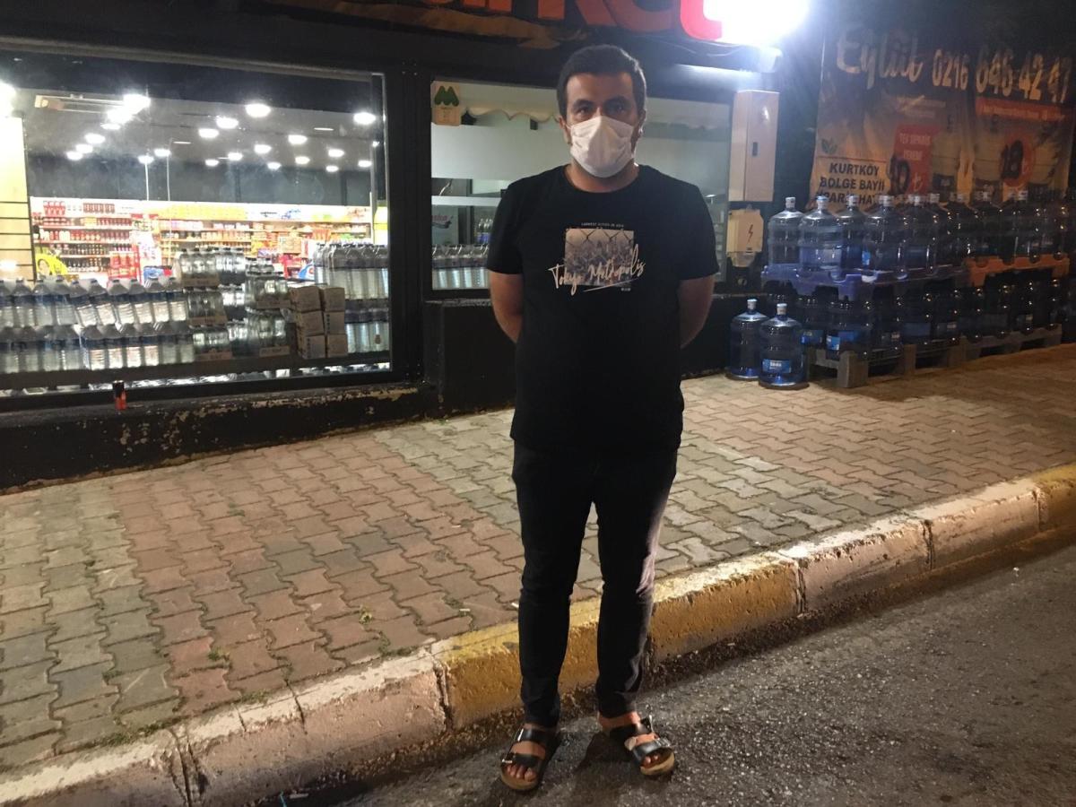 İstanbul'da otomobilini kurtarmak için canını hiçe saydı