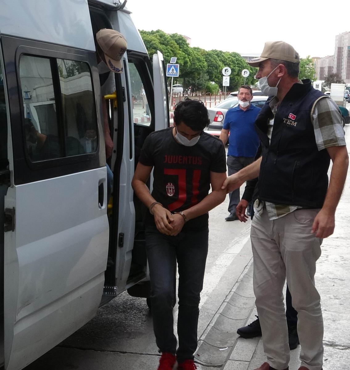 Samsun'da 8 yabancıya eş zamanlı DEAŞ operasyonu