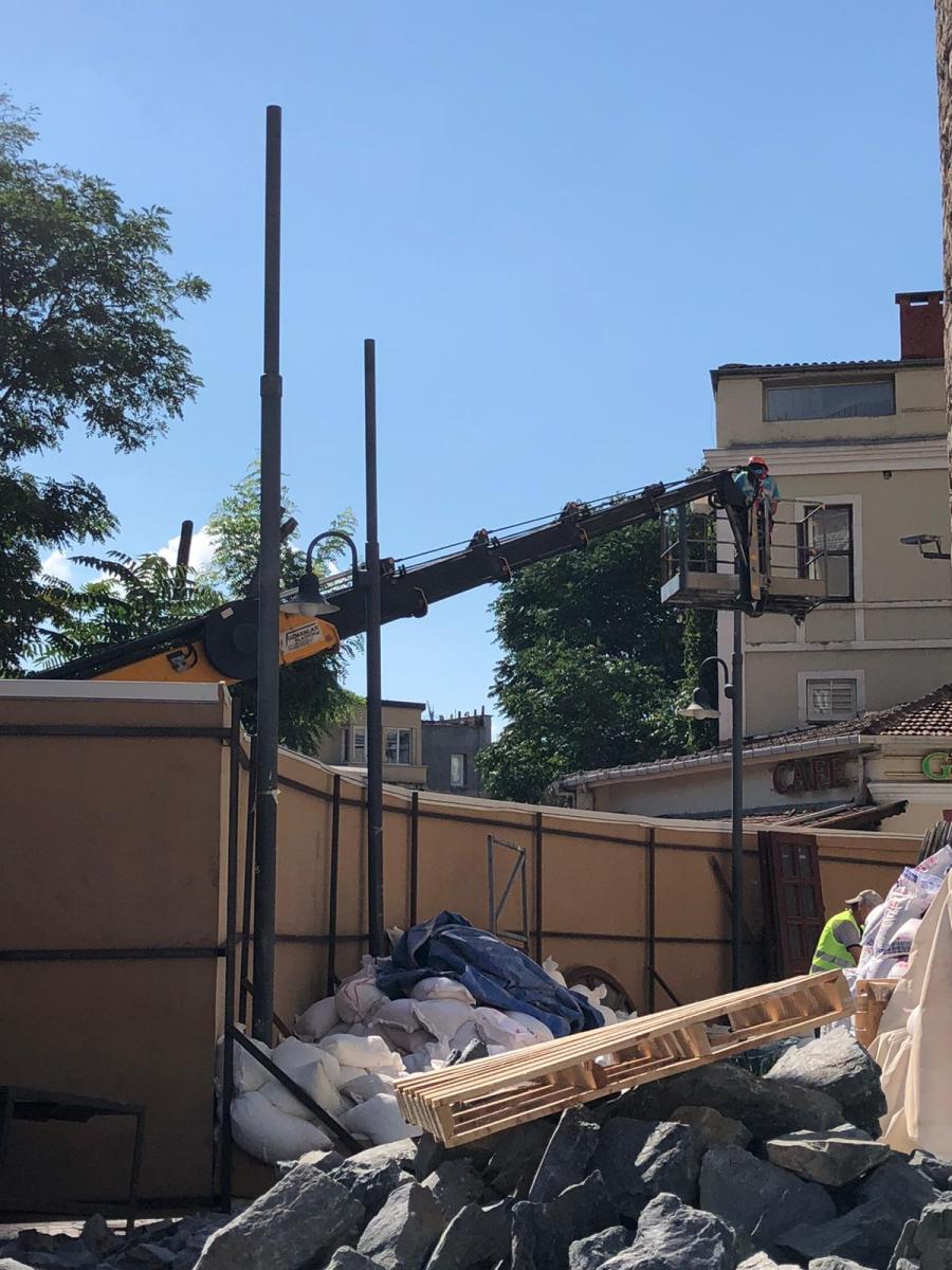 İBB, Galata Kulesi'ndeki çalışmalara engel oluyor