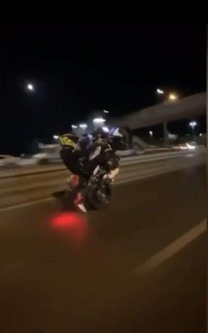 İstanbul’daki motosikletli maganda yakalandı