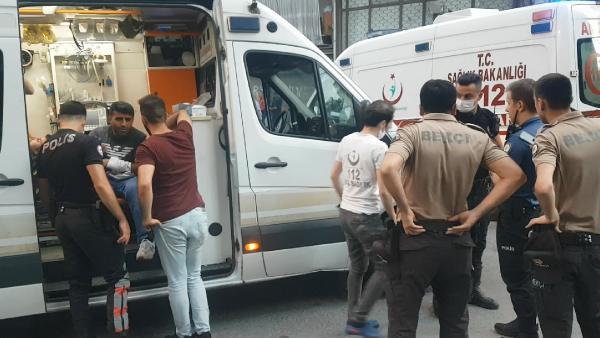 Esenler'de komşular arasında çöp yüzünden kavga çıktı