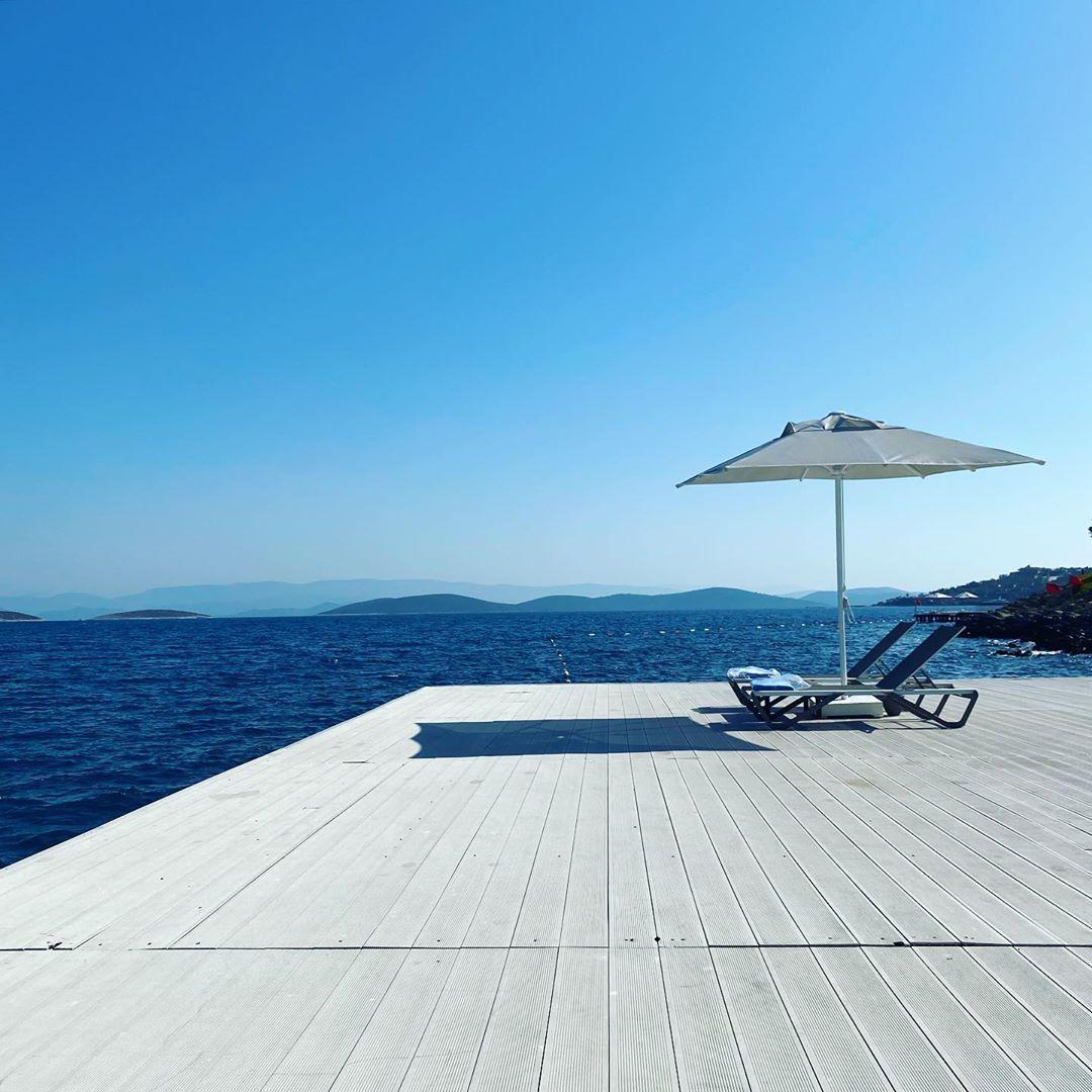 Tatil yapmayın diyen Melis Alphan tatile gitti