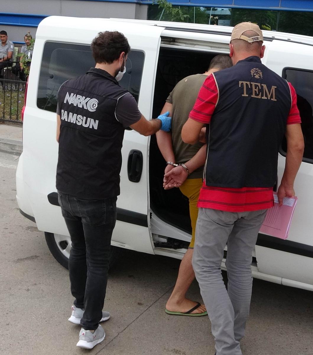 Samsun'da 8 yabancıya eş zamanlı DEAŞ operasyonu