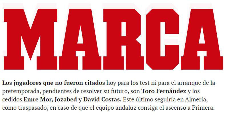 Celta Vigo, Emre Mor'u tesislere almadı