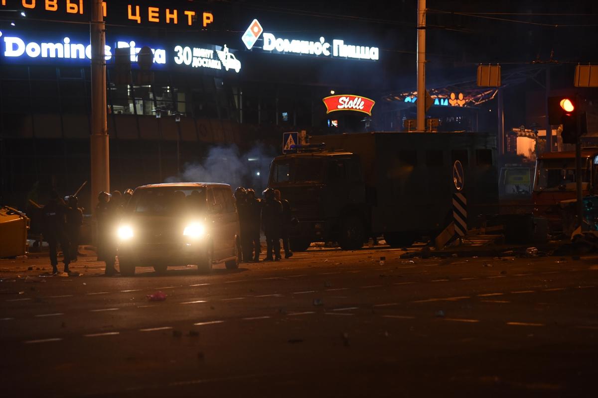 Belarus'taki gösterilerde bir kişi hayatını kaybetti