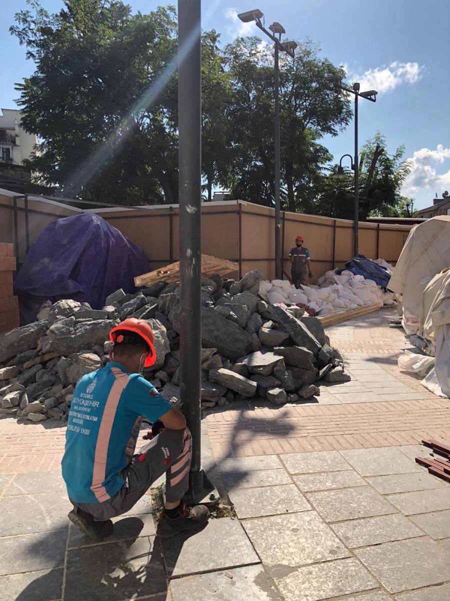 İBB, Galata Kulesi'ndeki çalışmalara engel oluyor