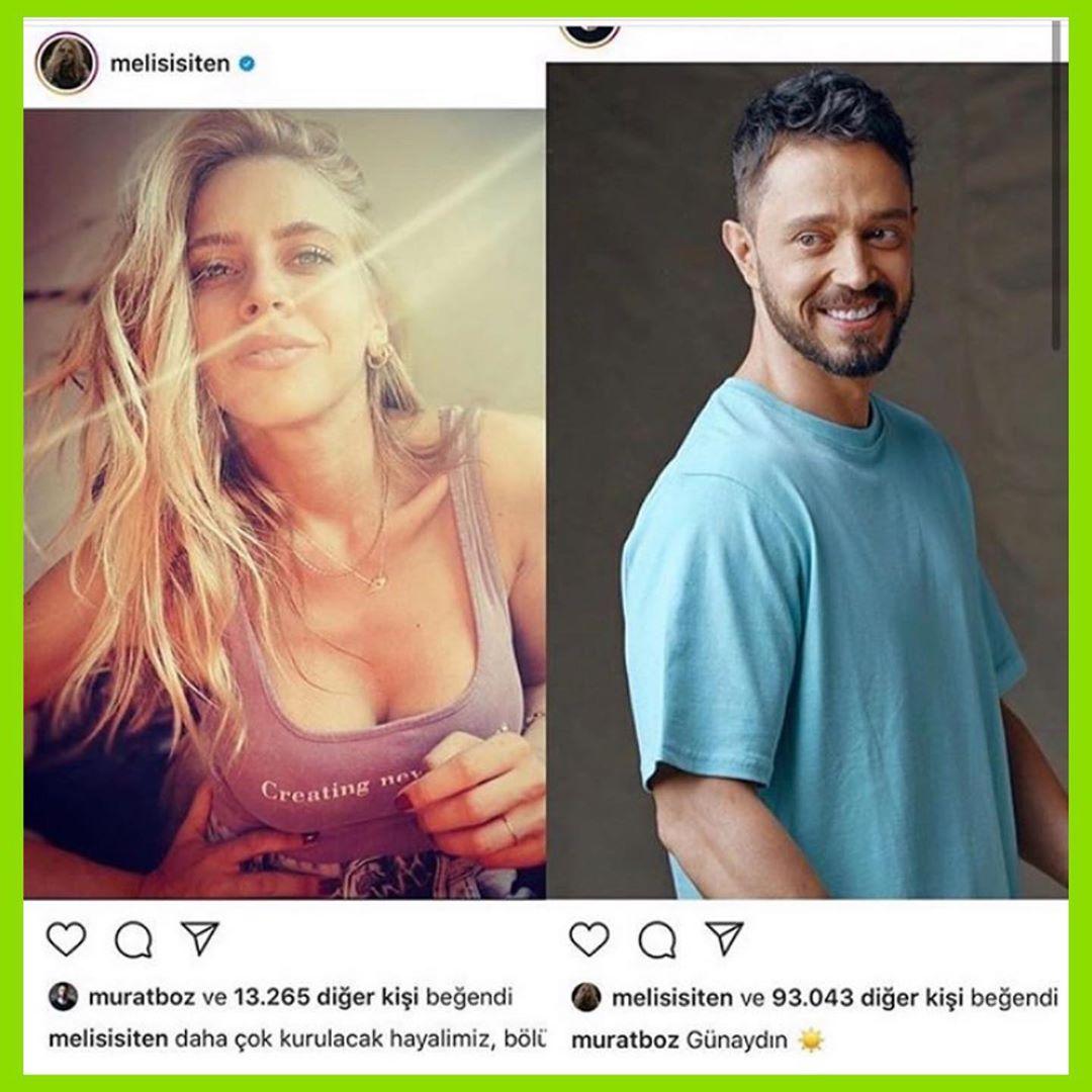 Murat Boz, Melis İşiten'le birlikte iddiası