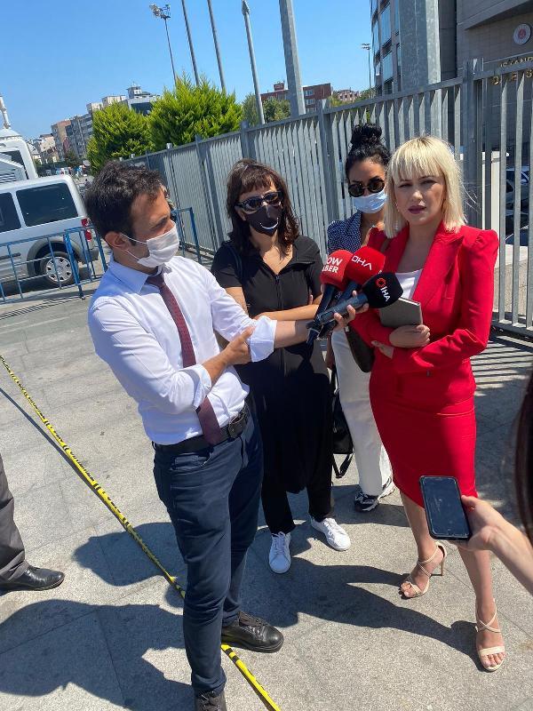 Yeşim Salkım mahkemenin yolunu tuttu