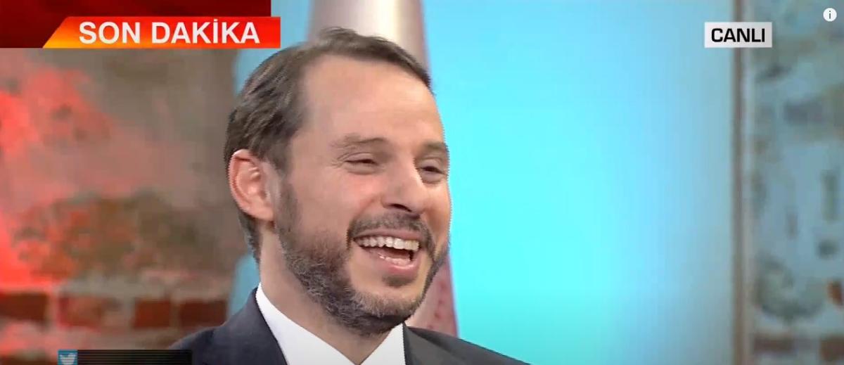 Sosyete damat söylemi Berat Albayrak'ı güldürdü