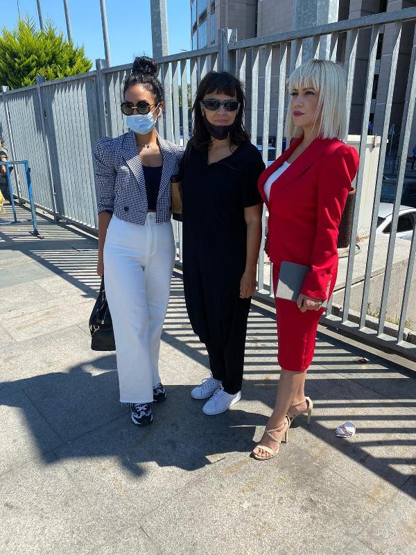 Yeşim Salkım mahkemenin yolunu tuttu