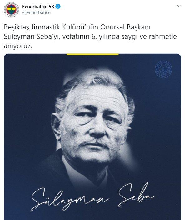 Süleyman Seba'nın vefatının 6. yıl dönümü