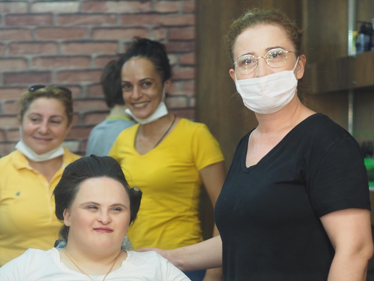 Aydın'da down sendromlu Hande için temsili düğün