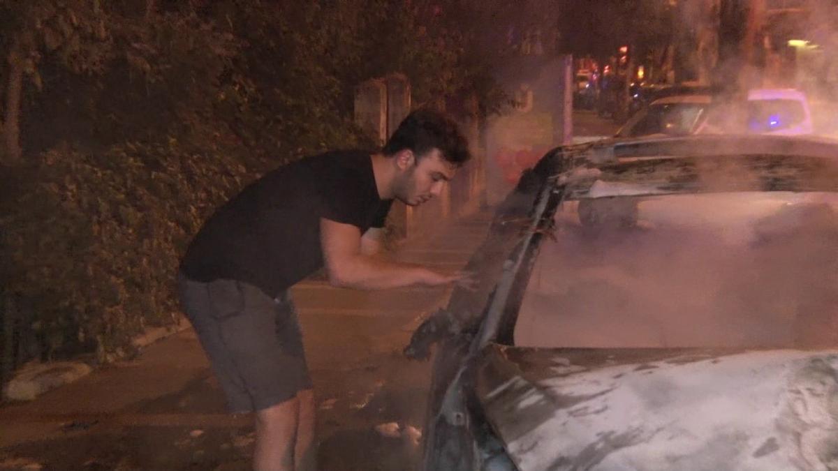 Üsküdar'da alkollü gençler kaza yaptı