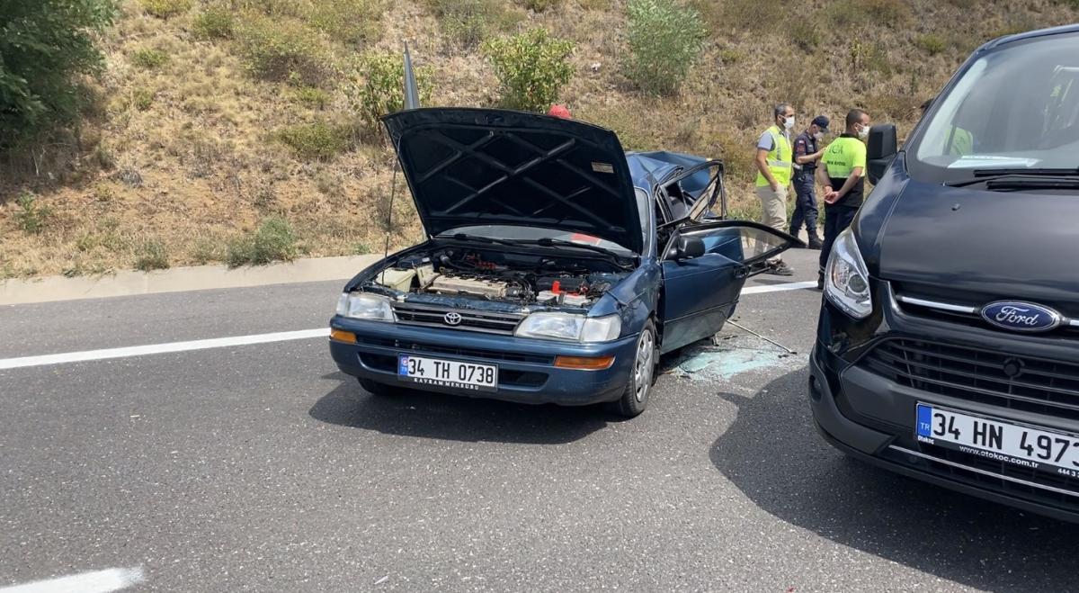 Kuzey Marmara otoyolunda kaza: 1 ölü, 3 yaralı